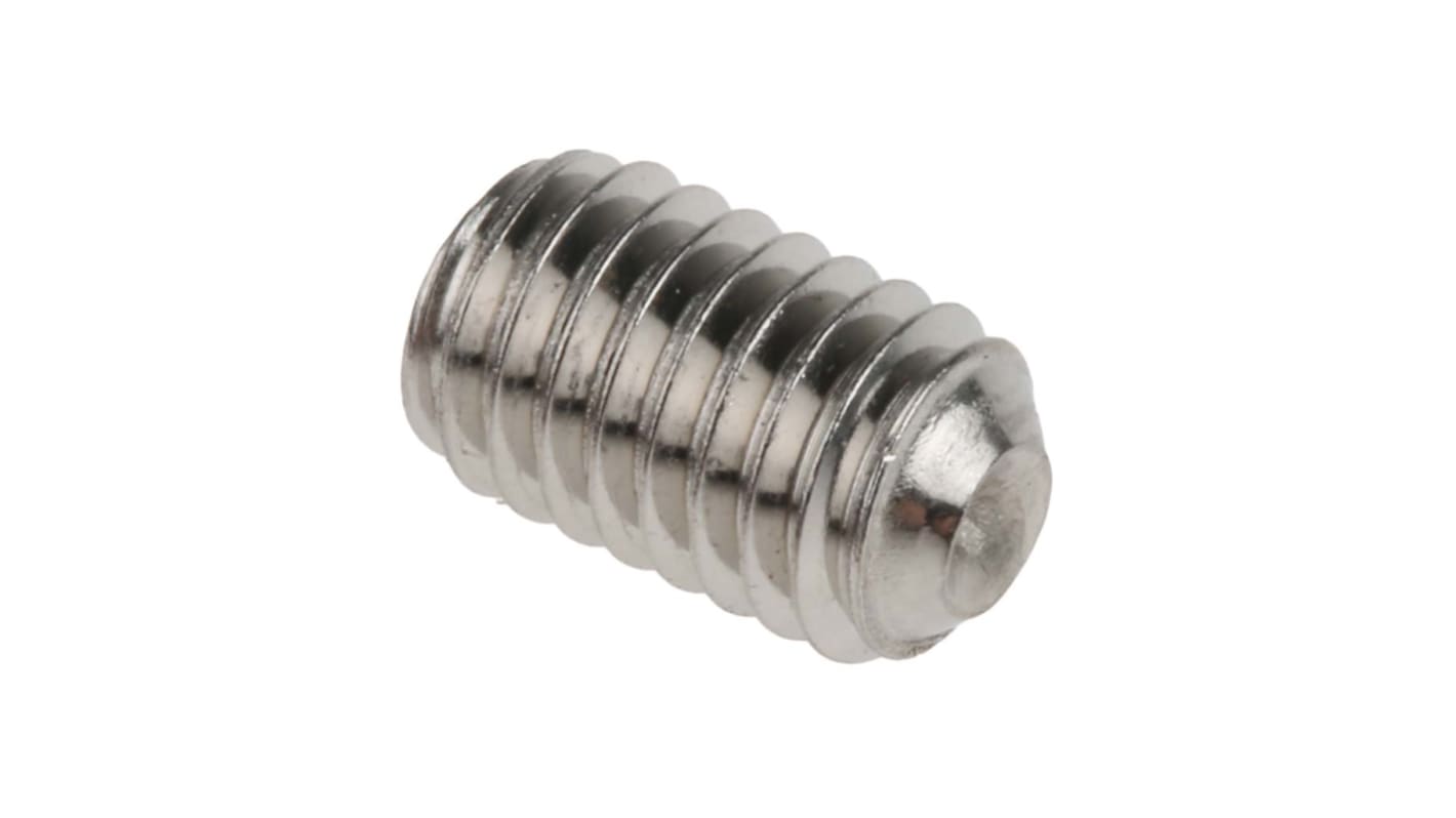 Tornillo prisionero Acero Inoxidable Juego de vasos hexagonales M5 x 8mm Tornillo prisionero