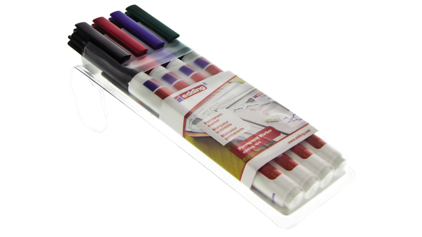 Edding Extra Fine Tip Assorted Marker Pen