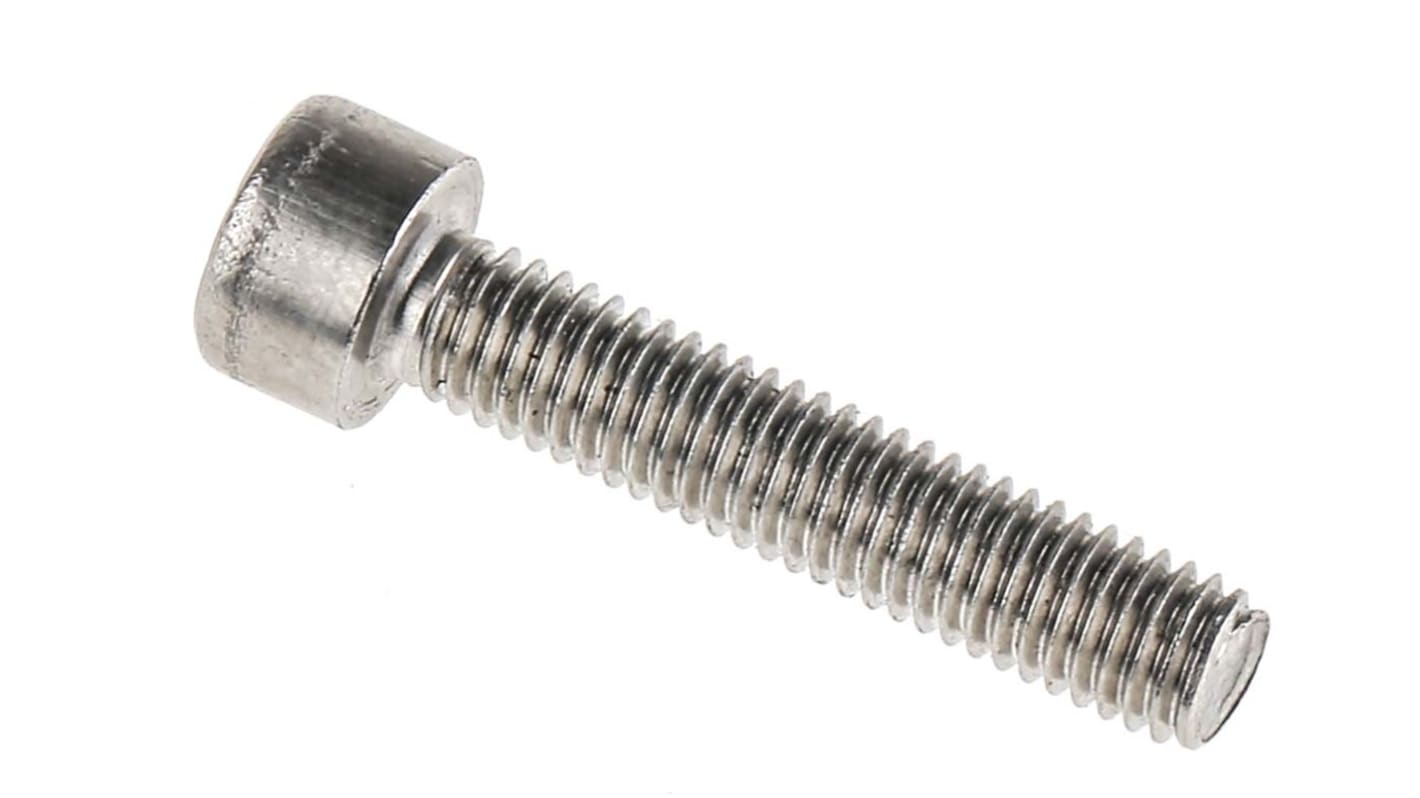 RS PRO Stainless Steel Hex Socket Cap Screw, DIN 912, M5 x 25mm