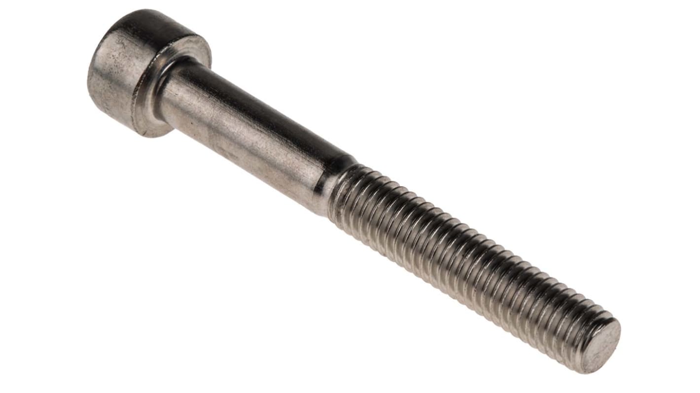 RS PRO Stainless Steel Hex Socket Cap Screw, DIN 912, M5 x 40mm