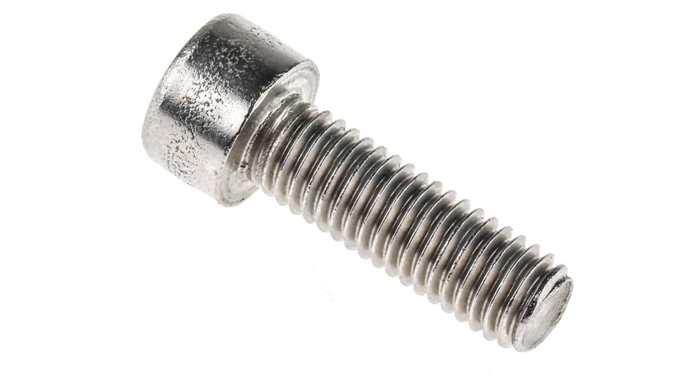 RS PRO Stainless Steel Hex Socket Cap Screw, DIN 912, M8 x 25mm