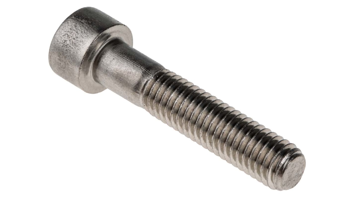 RS PRO Stainless Steel Hex Socket Cap Screw, DIN 912, M8 x 40mm