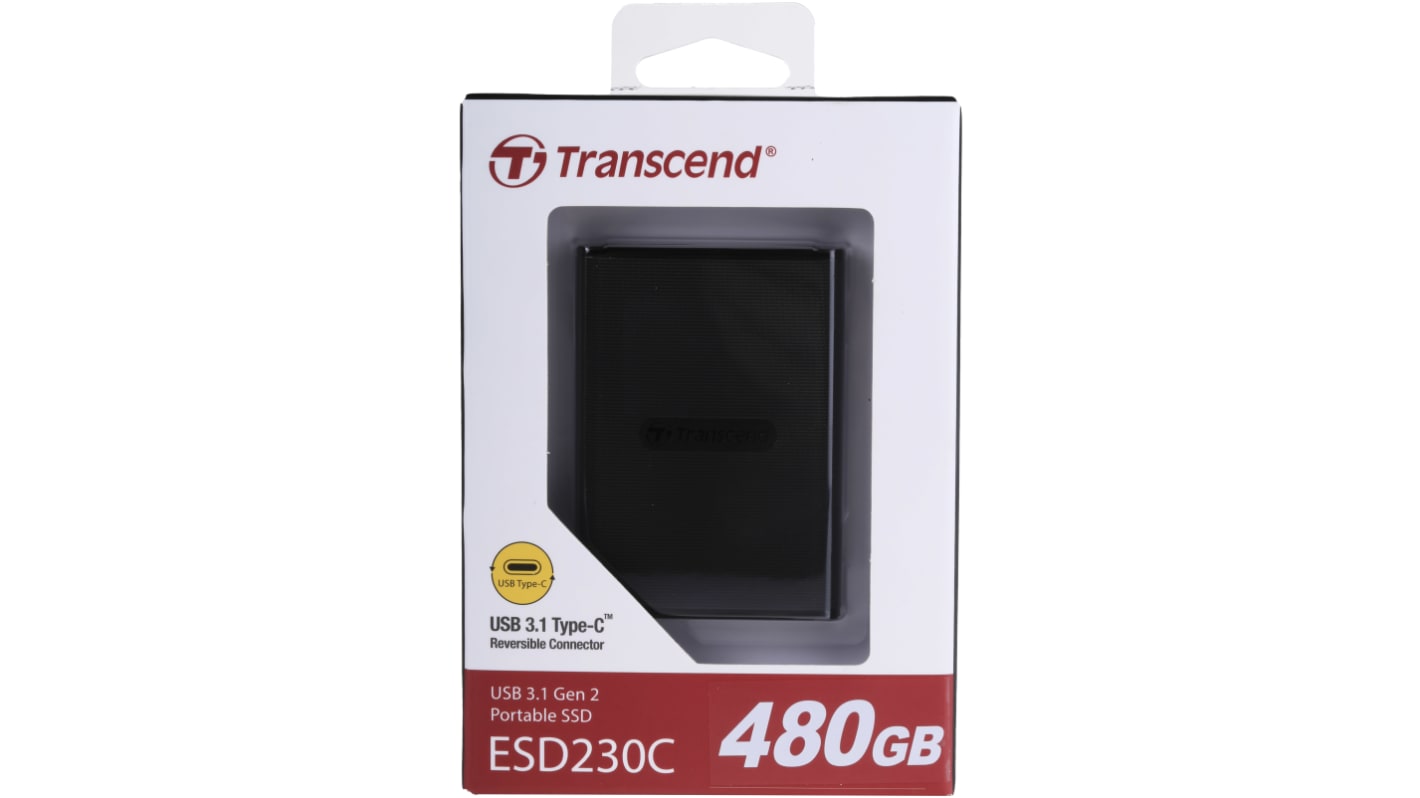 Transcend ESD230C 480 GB External SSD Hard Drive