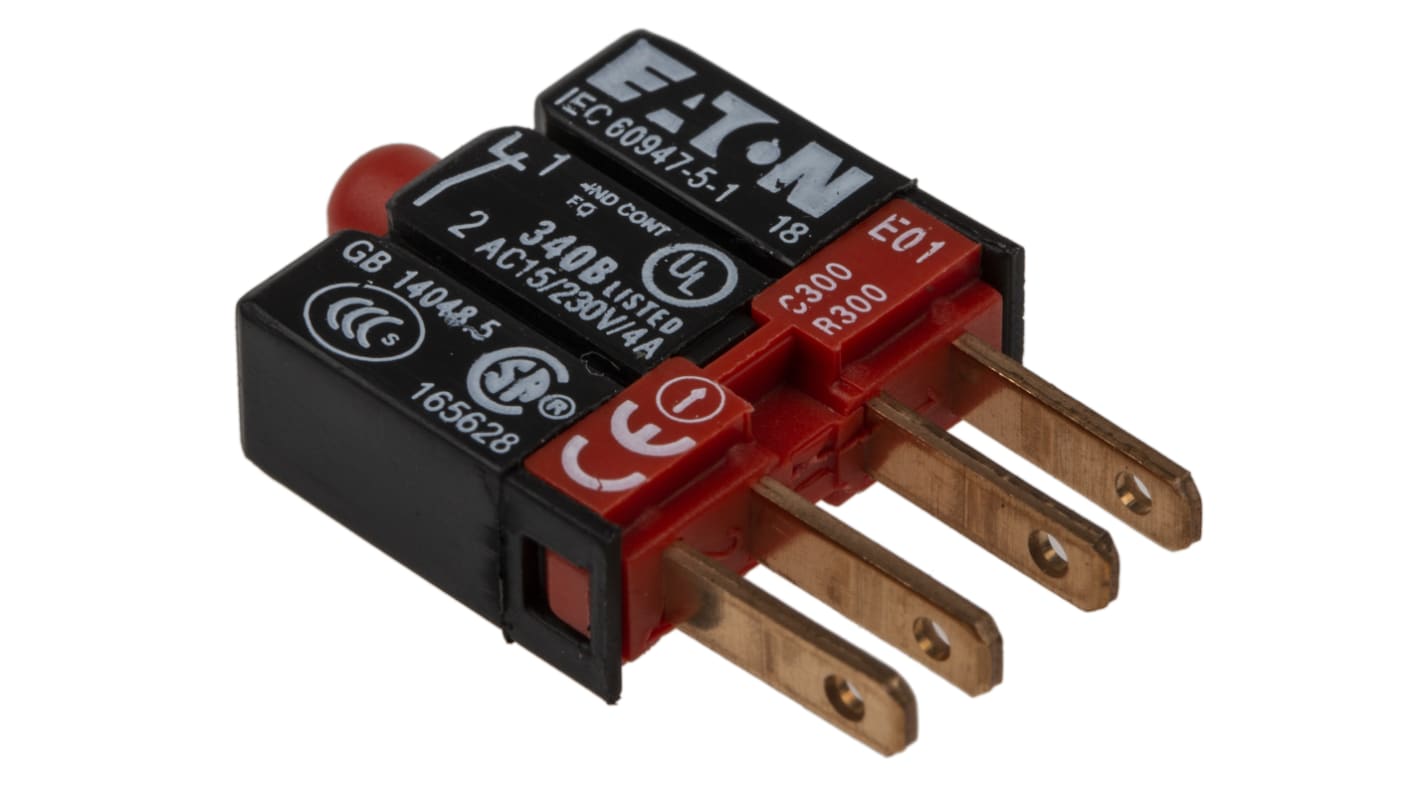 Eaton コンタクトブロック 1 NC 5→250V ブレードターミナル 090401 E01