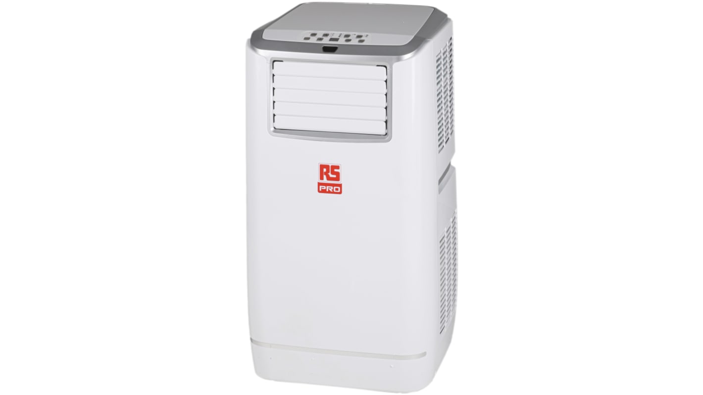 Unidad de Aire Acondicionado RS PRO, consumo 1380W, refrigeración 13000Btu/h, caudal 430m³/h, depósito de 2.5L, 220