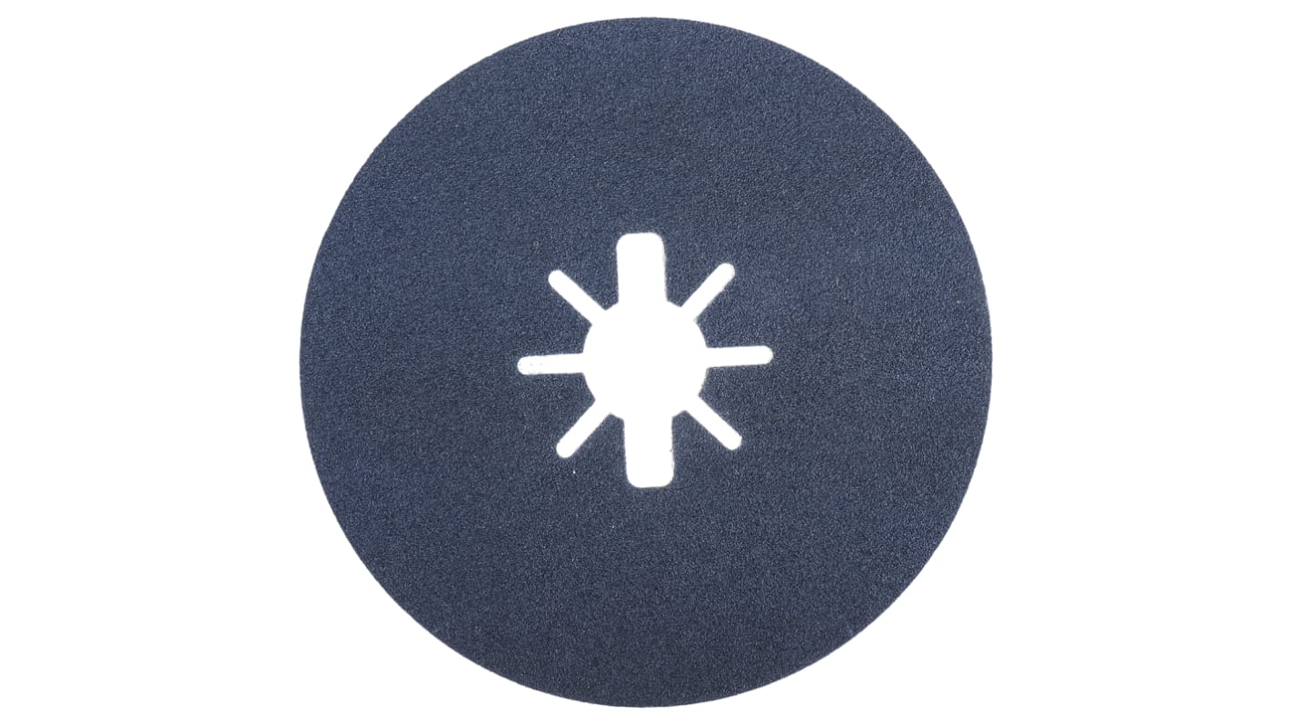 Bosch X-Lock Zirconia Sanding Disc, 125mm, Coarse Grade, P120 Grit, 50 in pack