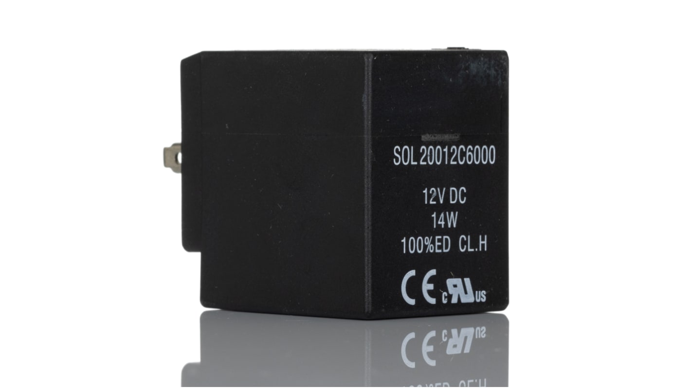 RS PRO 12 V dc Solenoid Valve Coil