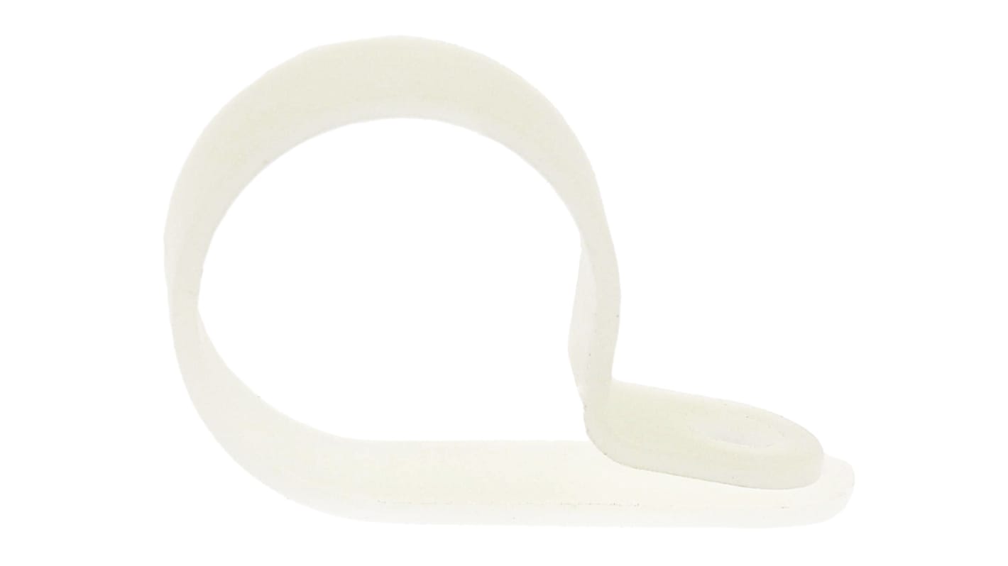 HellermannTyton 20.5mm Natural, Polyamide P Clip
