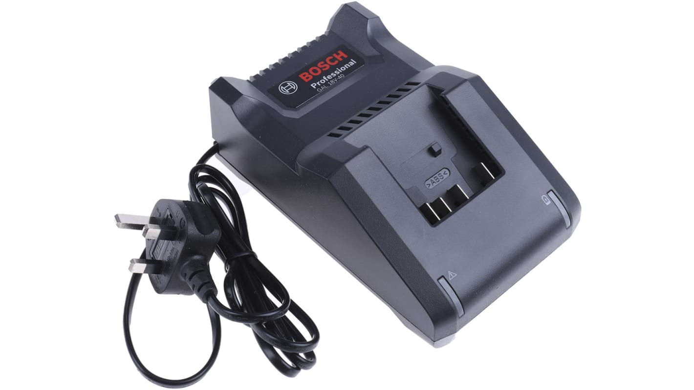 Bosch 1600A019RK Battery Charger, 18V, UK Plug