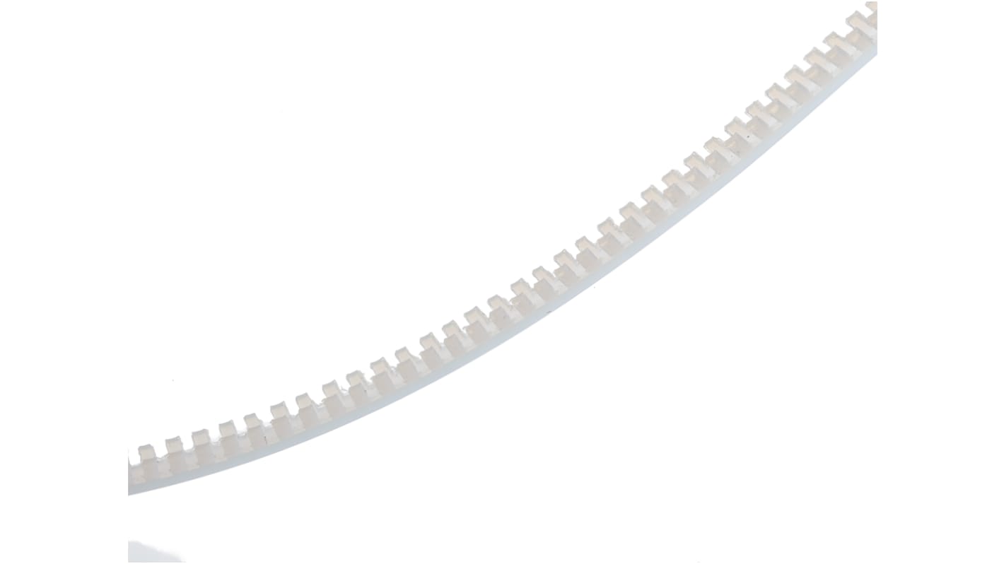 HellermannTyton Natural PTFE Grommet Strip 251-30109 G51TA-PTFE-NA