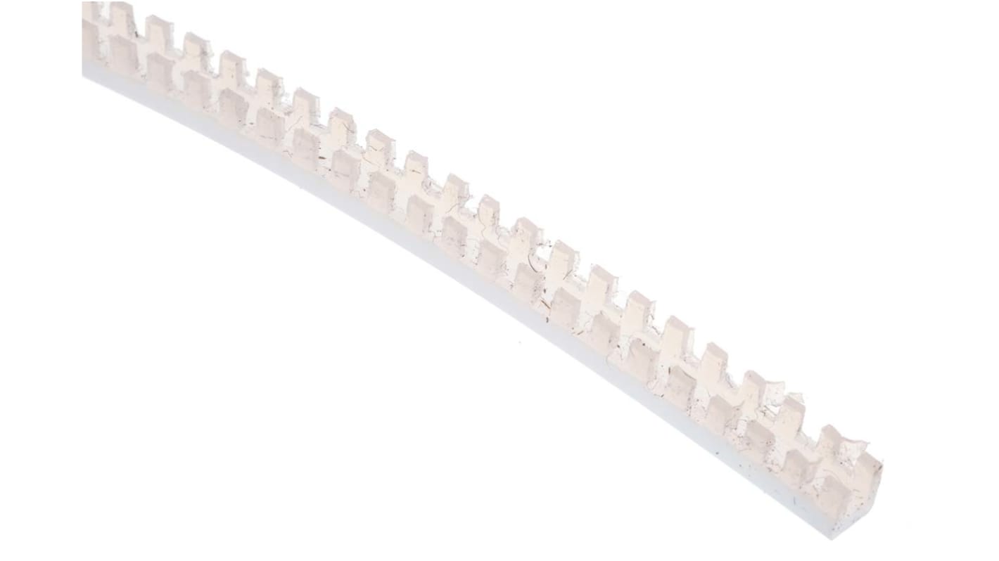 HellermannTyton G51TB Natural PTFE Grommet Strip 251-30209 G51TB-PTFE-NA