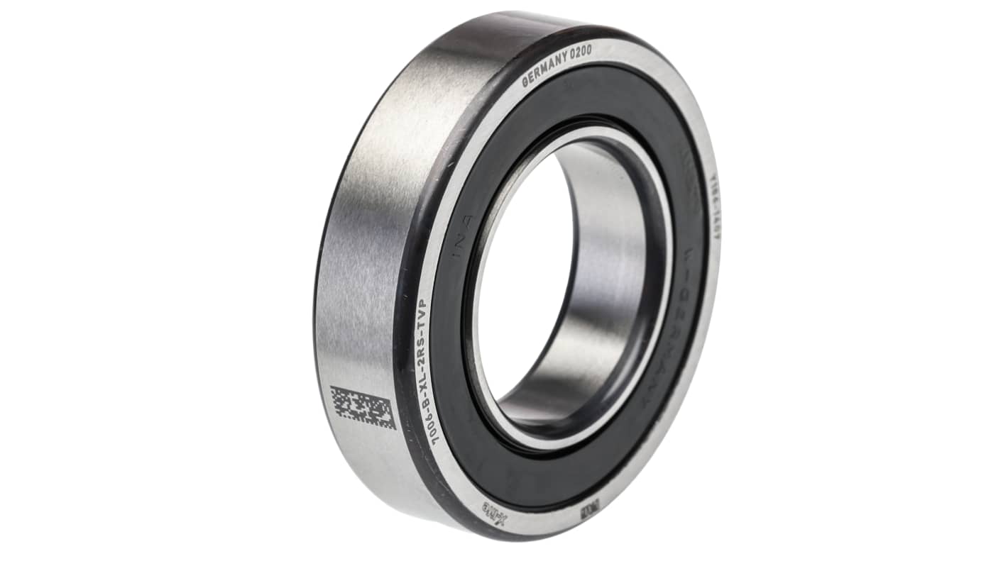 FAG 7006-B-XL-2RS-TVP Single Row Angular Contact Ball Bearing- Both Sides Sealed 30mm I.D, 55mm O.D