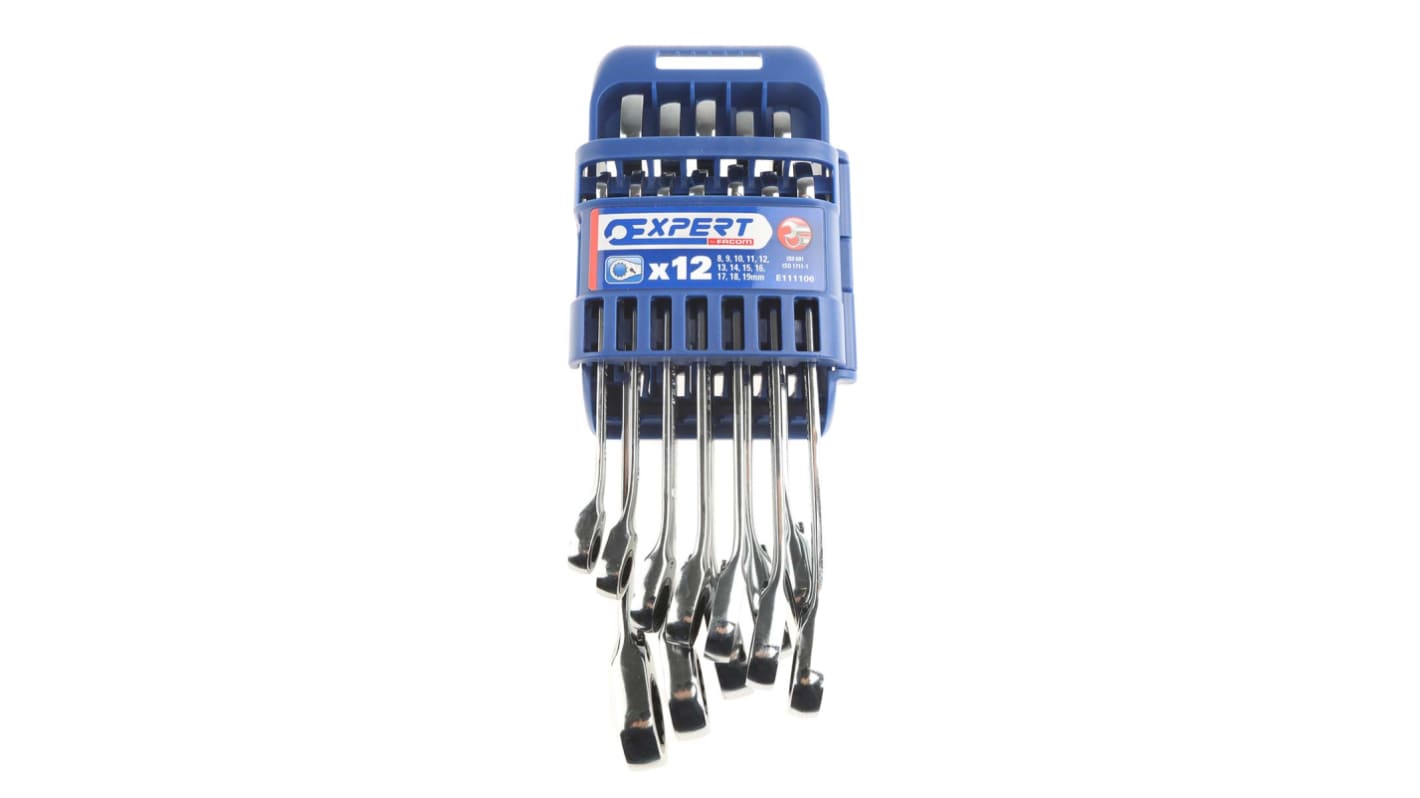 Expert by Facom 12-Piece Spanner Set, 8 → 19 mm
