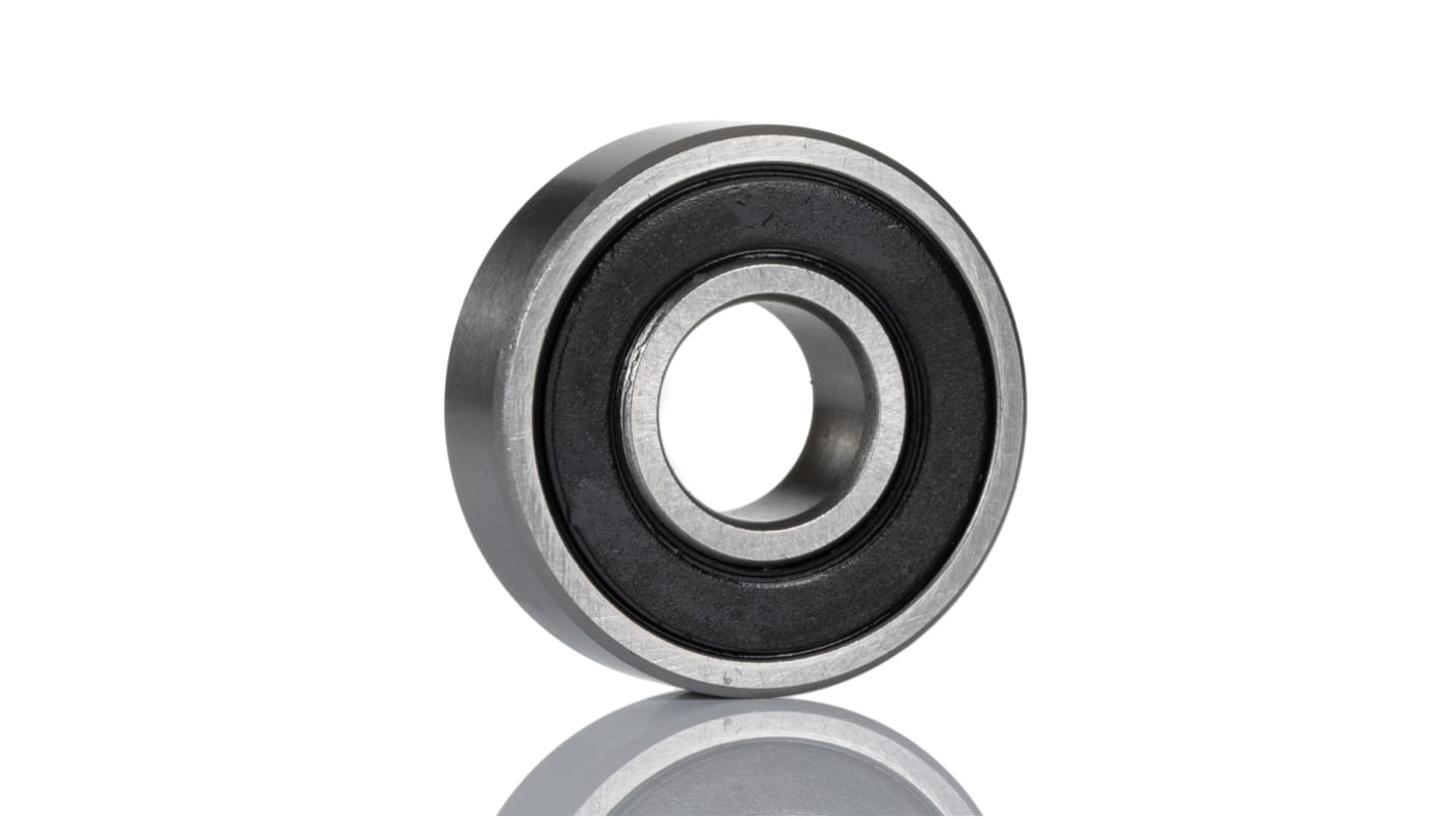 RS PRO 6200-2RS/C3 Single Row Deep Groove Ball Bearing- Both Sides Sealed 10mm I.D, 30mm O.D