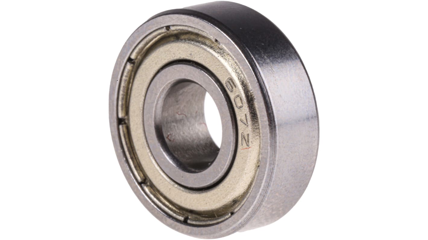 RS PRO 607-2Z/C3 Single Row Deep Groove Ball Bearing- Both Sides Shielded 7mm I.D, 19mm O.D