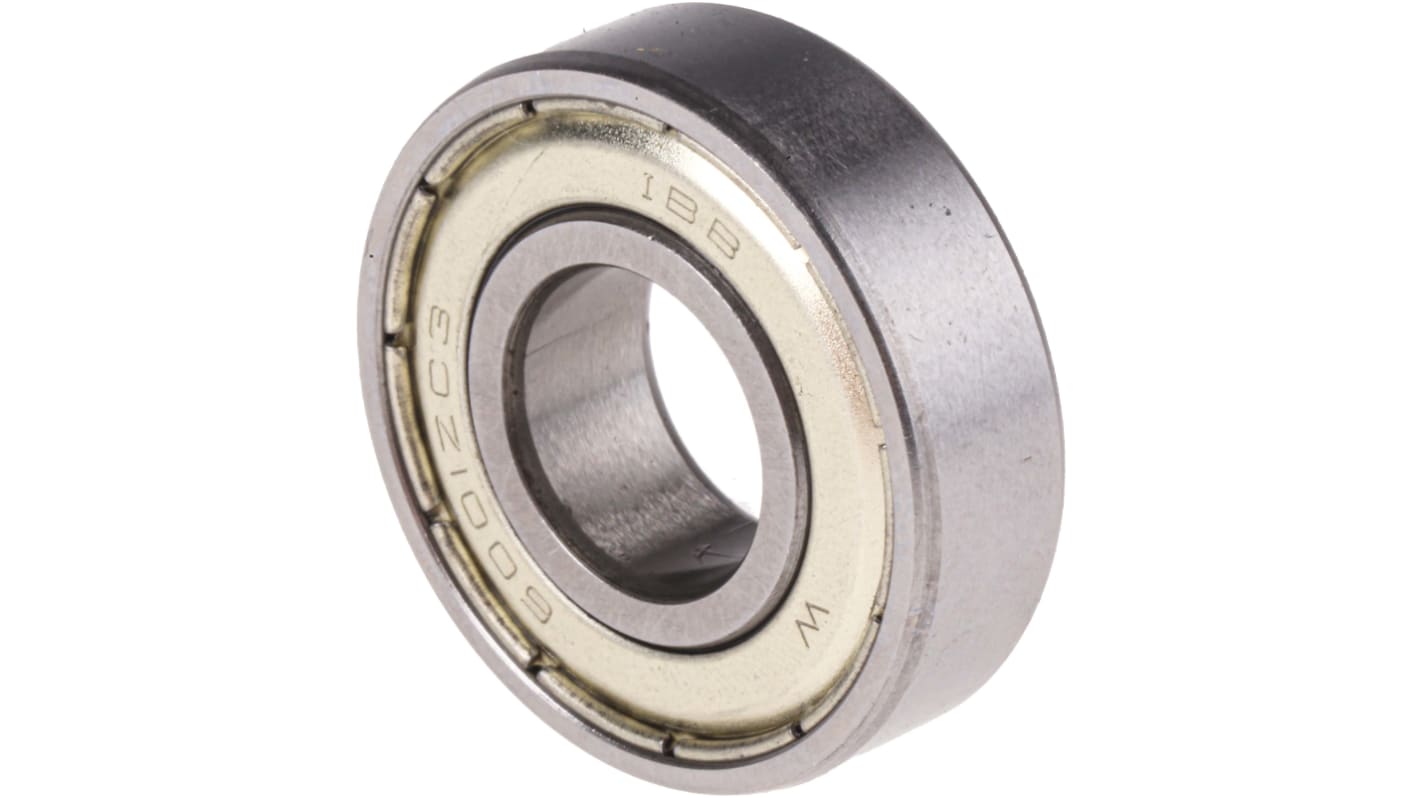 RS PRO 6001-2Z/C3 Single Row Deep Groove Ball Bearing- Both Sides Shielded 12mm I.D, 28mm O.D