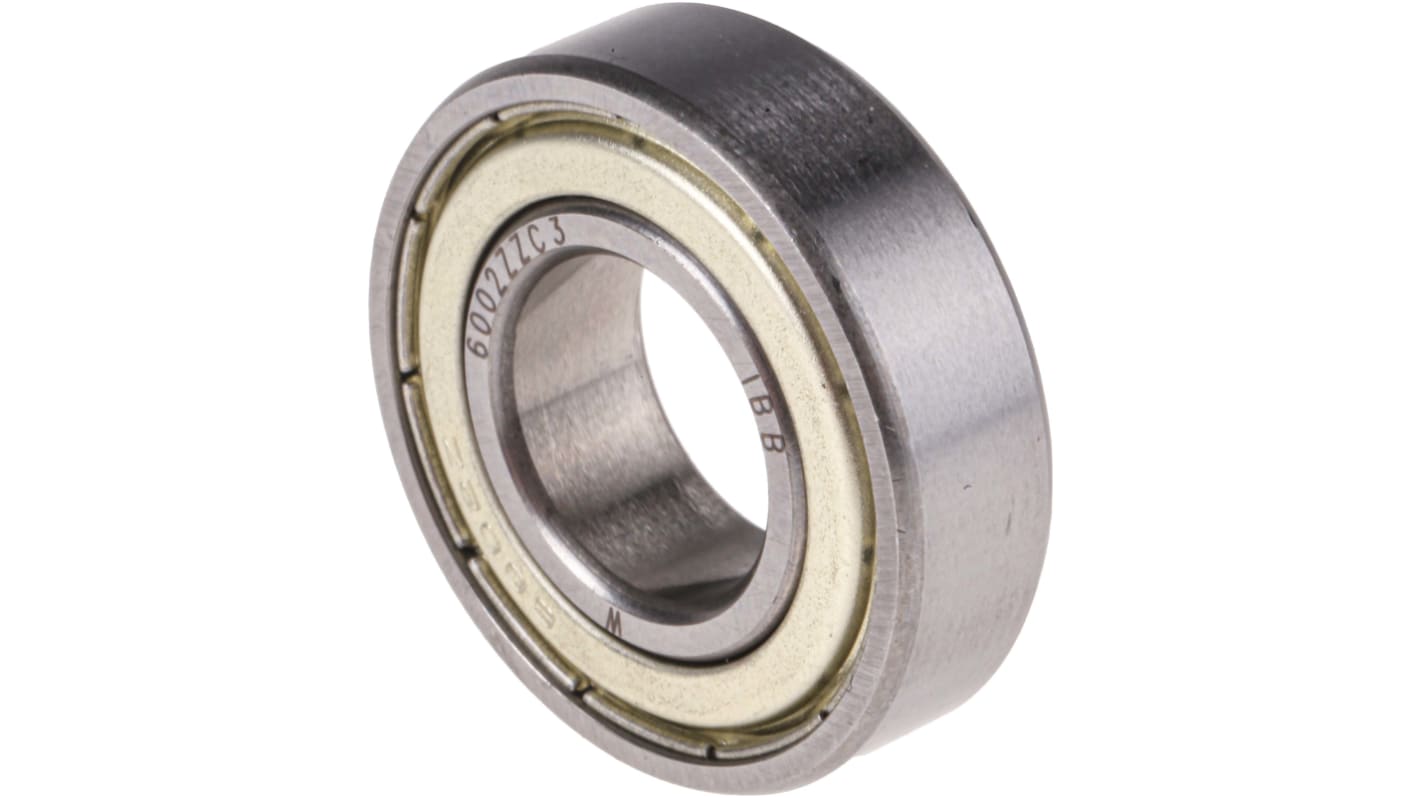 RS PRO 6002-2Z/C3 Single Row Deep Groove Ball Bearing- Both Sides Shielded 15mm I.D, 32mm O.D