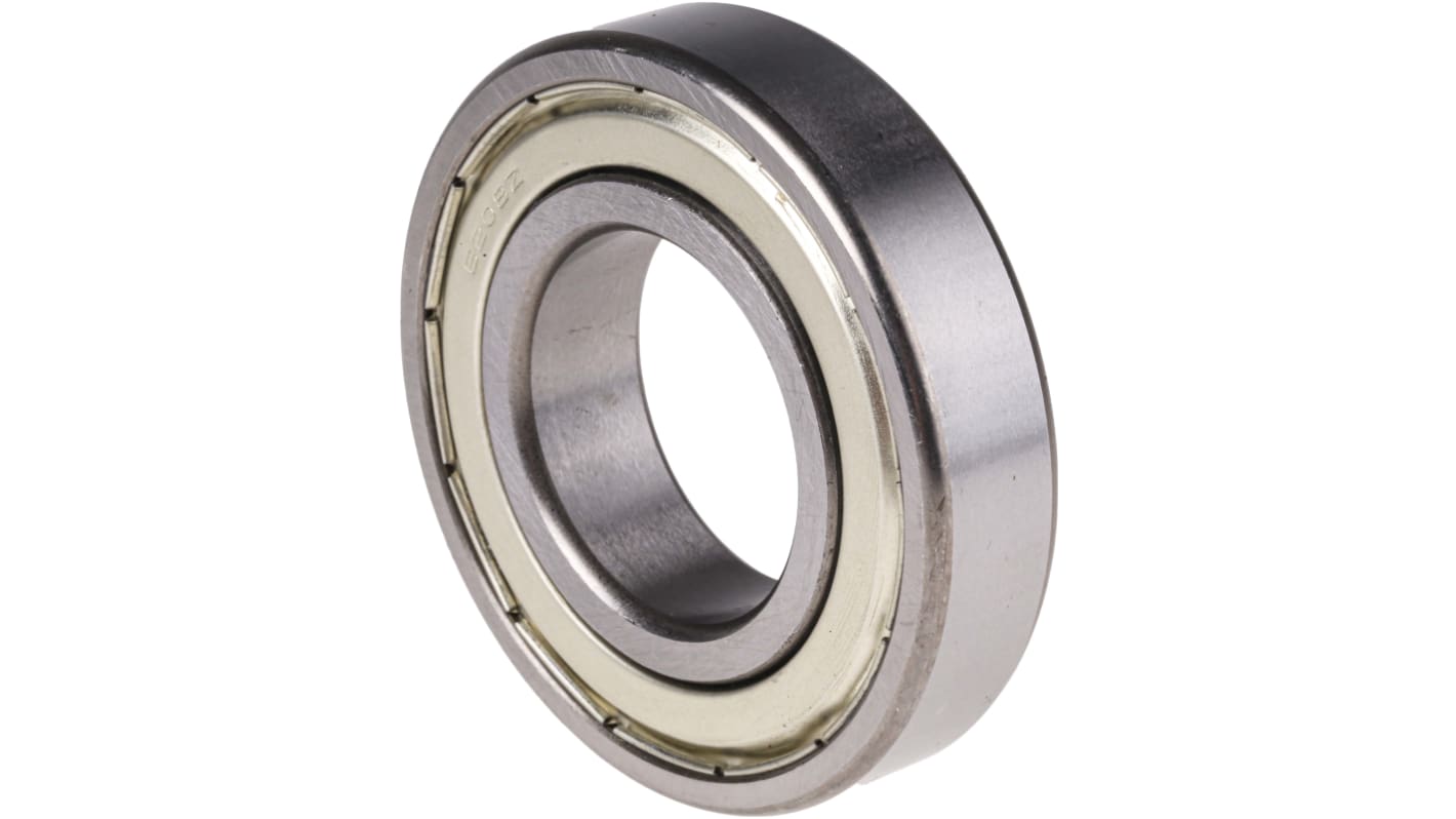 RS PRO 6208-2Z/C3 Single Row Deep Groove Ball Bearing- Both Sides Shielded 40mm I.D, 80mm O.D