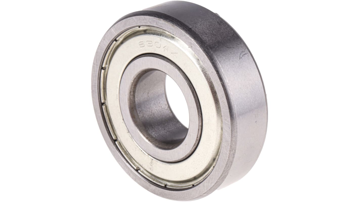 RS PRO 6304-2Z/C3 Single Row Deep Groove Ball Bearing- Both Sides Shielded 20mm I.D, 52mm O.D