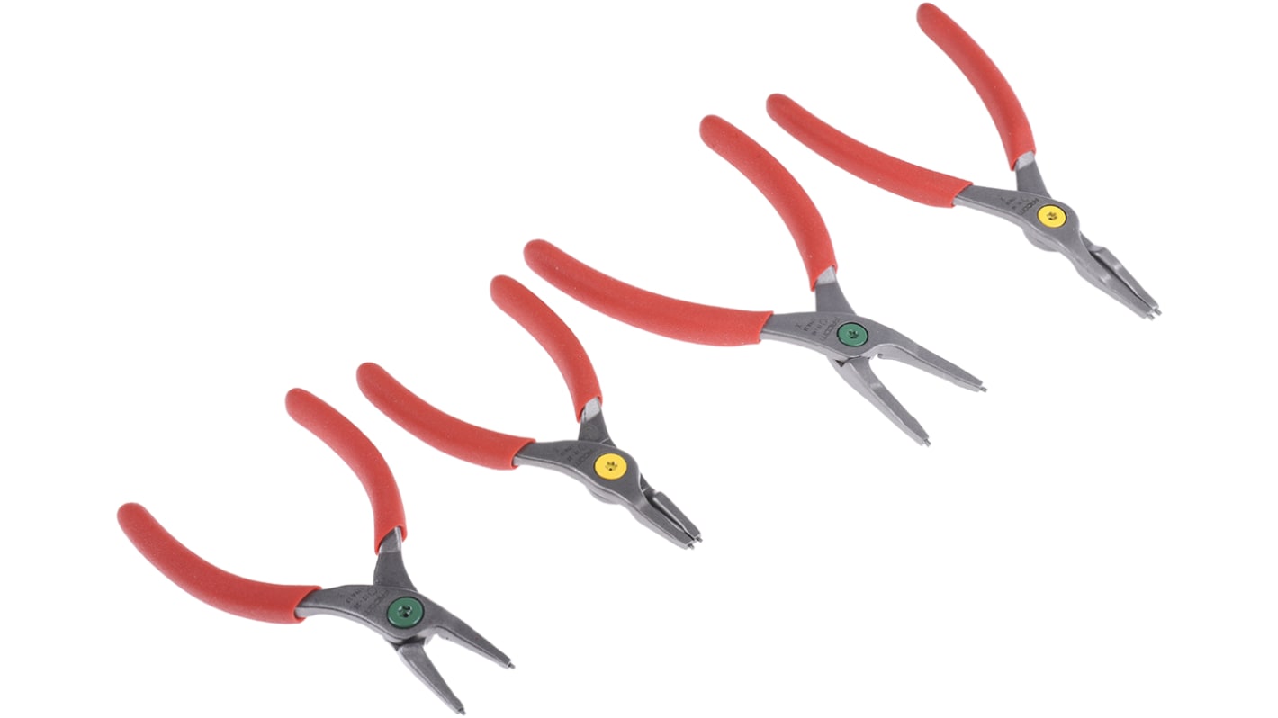 Facom Circlip Pliers, 418 mm Overall, Straight Tip