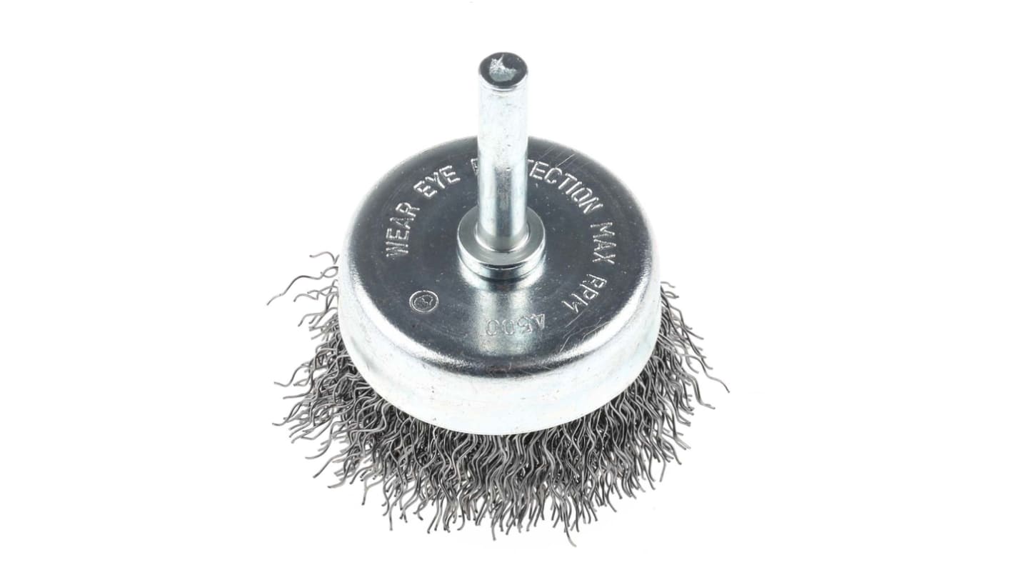 Spazzola abrasiva a tazza RS PRO, Ø 55mm