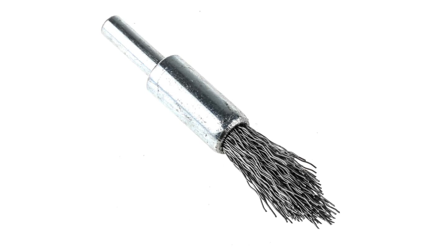 RS PRO Steel End Abrasive Brush, 10mm Diameter