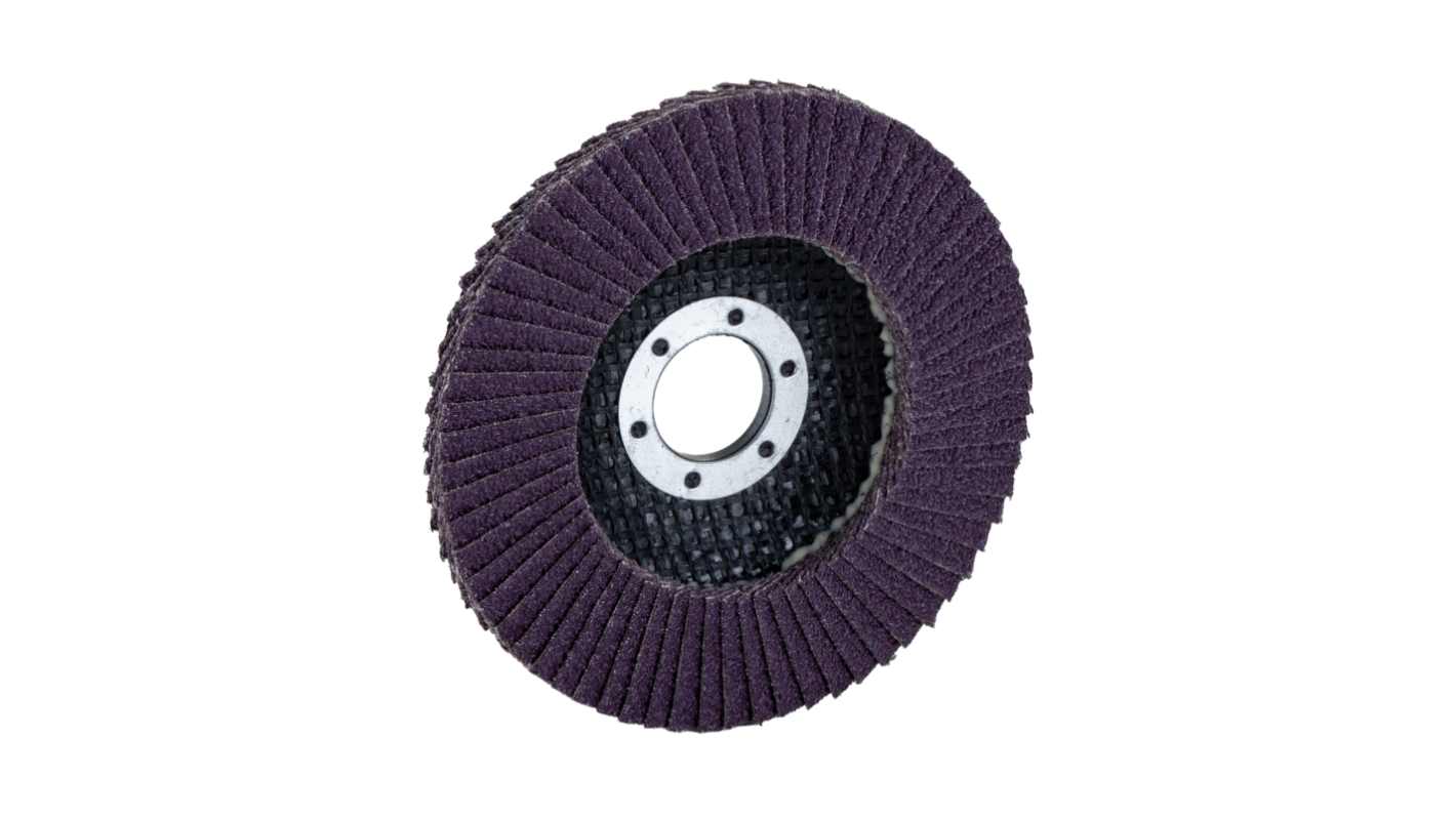 3M 769F Zirconium Precision Shaped Grain Flap Disc, 115mm, Fine Grade, P40 Grit
