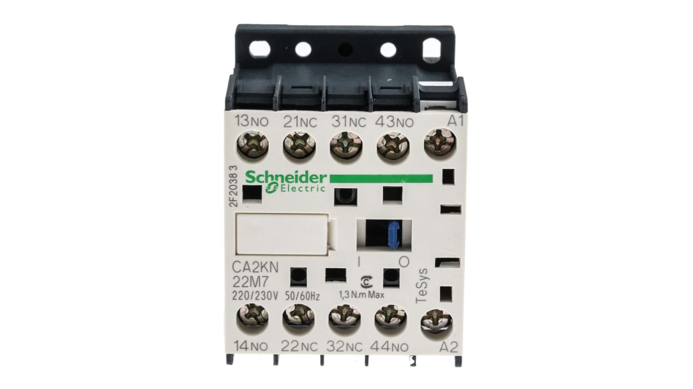 シュナイダーエレクトリック 制御リレー TeSysシリーズ CA2KN, 10 A, 220 → 230 V ac, 4.5 VA