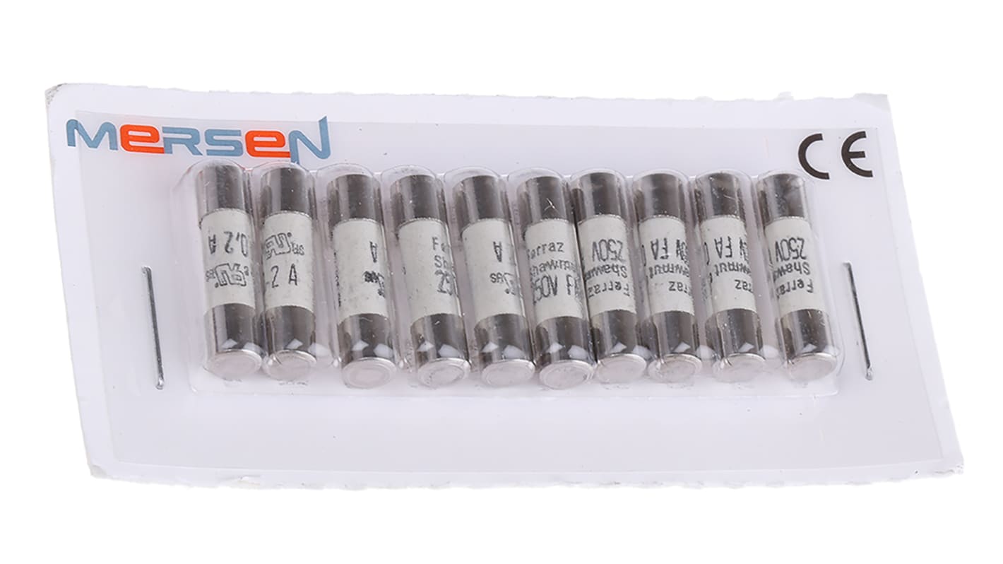 Mersen 200mA FA Ceramic Cartridge Fuse, 5 x 20mm