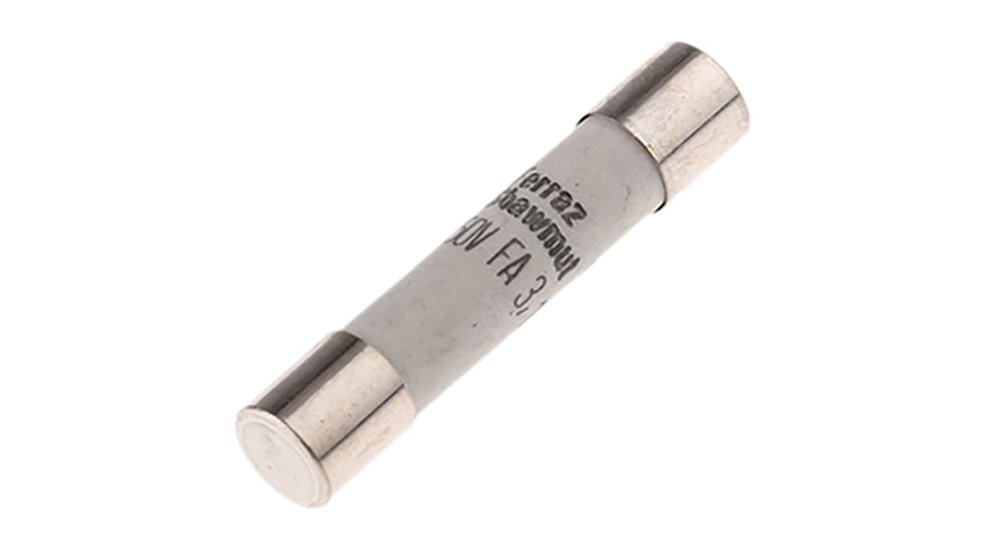 Mersen 3.15A FF Ceramic Cartridge Fuse, 6.3 x 32mm