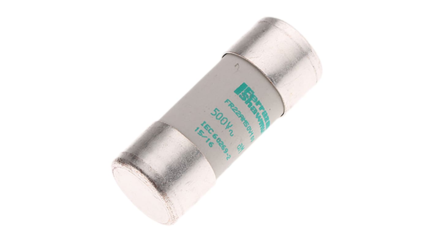 Mersen 100A Ceramic Cartridge Fuse, 22 x 58mm