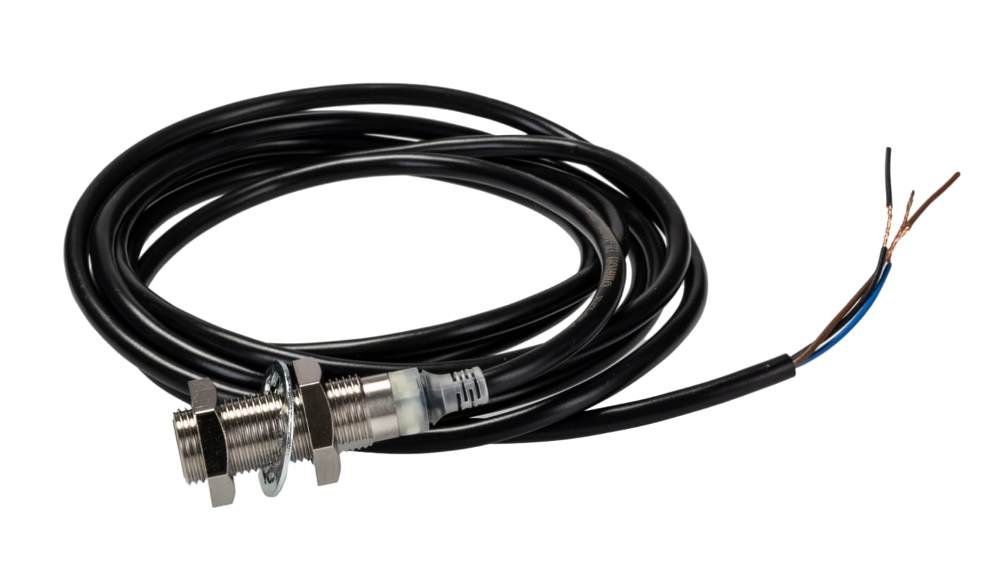 Sensor de proximidad Omron, M12, alcance 4 mm, interfaz IO-Link, 10→ 30 V CC, IP67, IP67G, IP69K, 1kHz