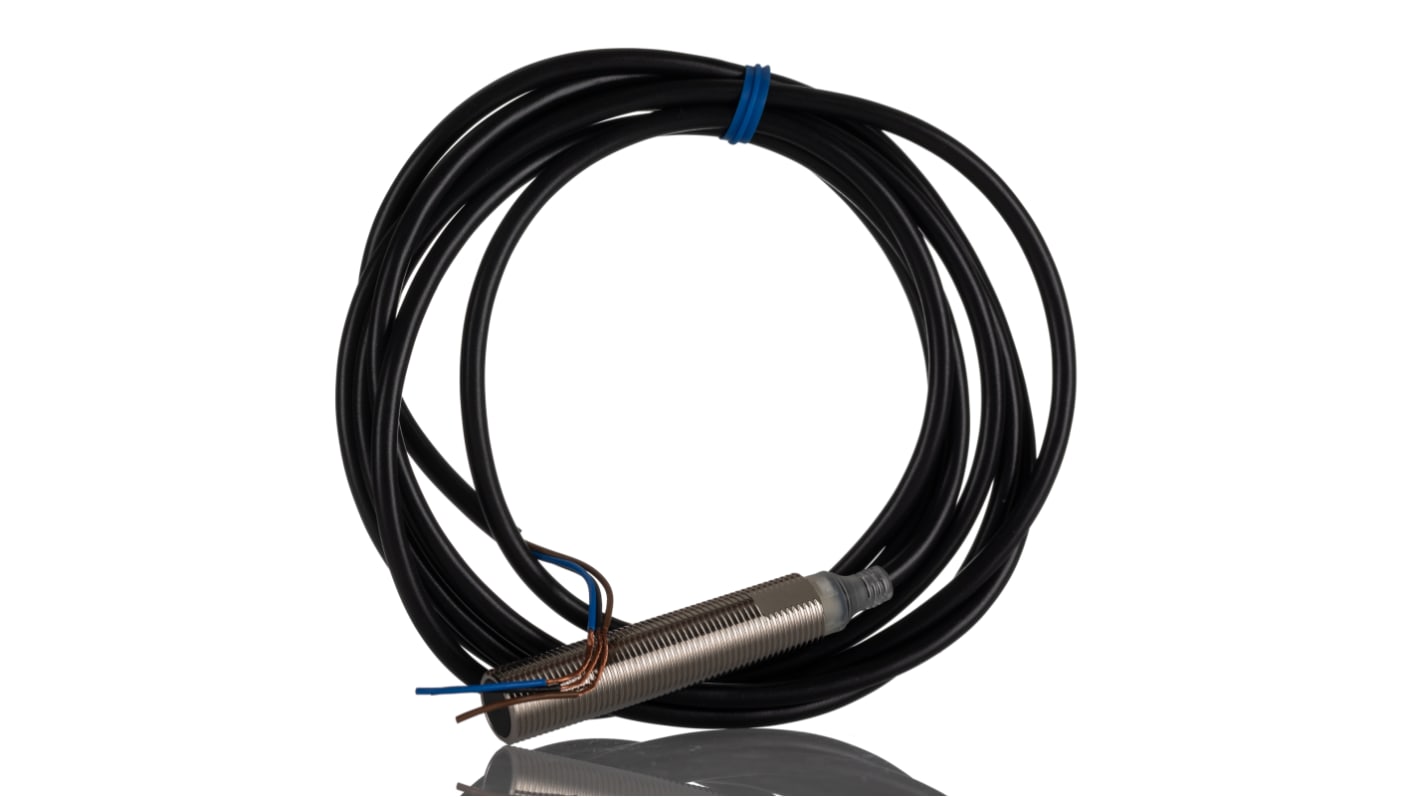 Omron誘導 近接センサ 範囲： 4 mm ,M12 準埋込型 ,IO-Link ,1kHz ,10 → 30 V DC