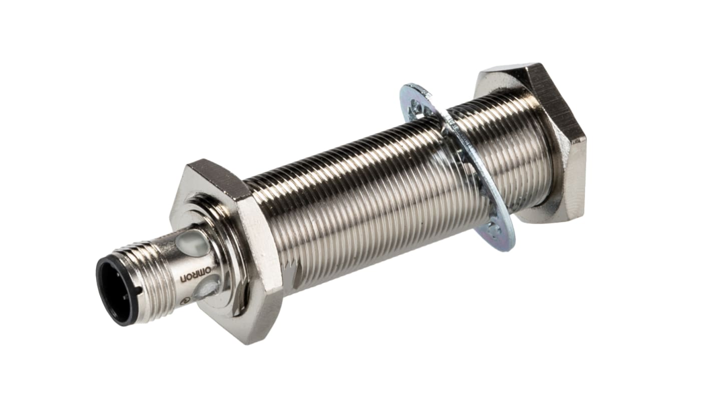 Omron誘導 近接センサ 範囲： 8 mm ,M18 準埋込型 ,IO-Link ,500Hz ,10 → 30 V DC