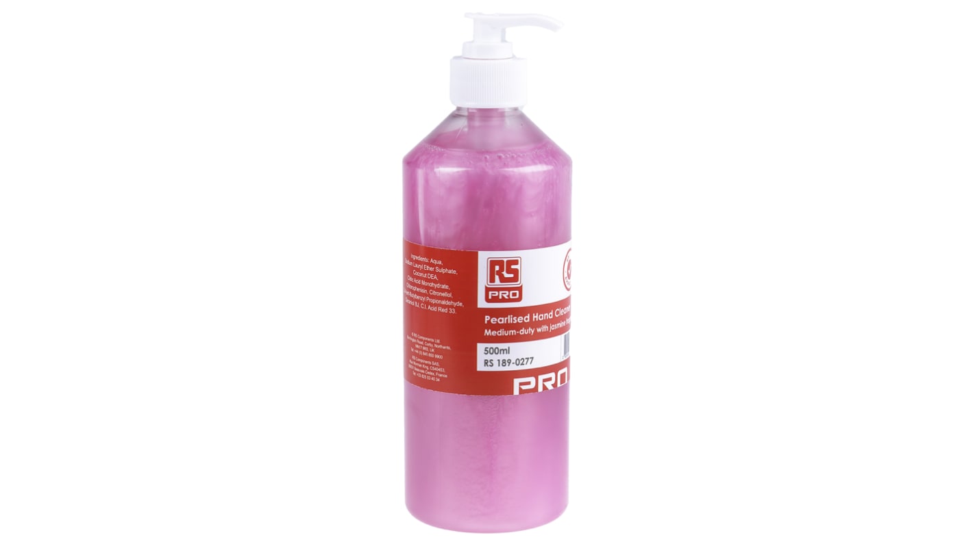 RS PRO Professional Pearlised Hand Cleaner - 500 ml Bottle