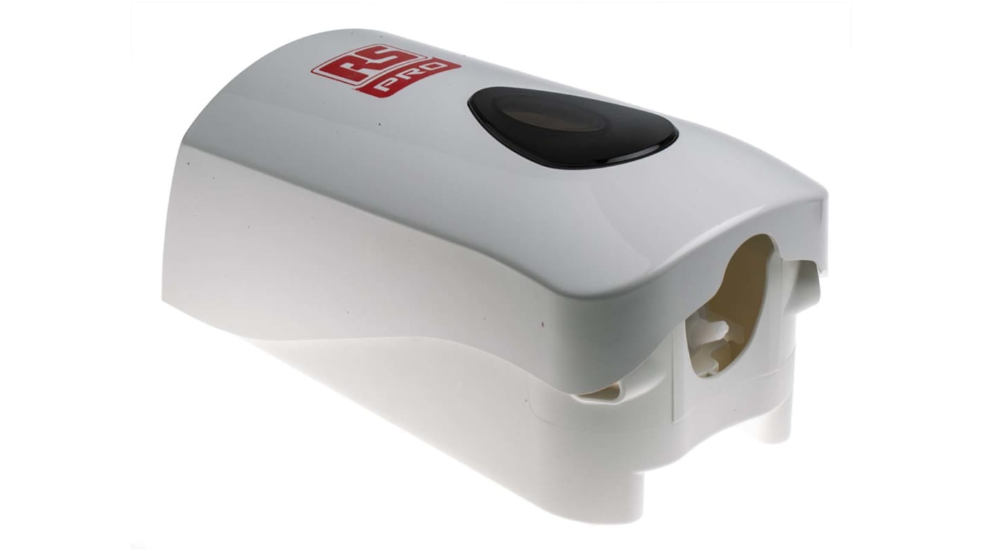 RS PRO Seifenspender für 800ml RS PRO Beutel (außer schäumende Handreiniger) Patronen, Weiß Wandmontage