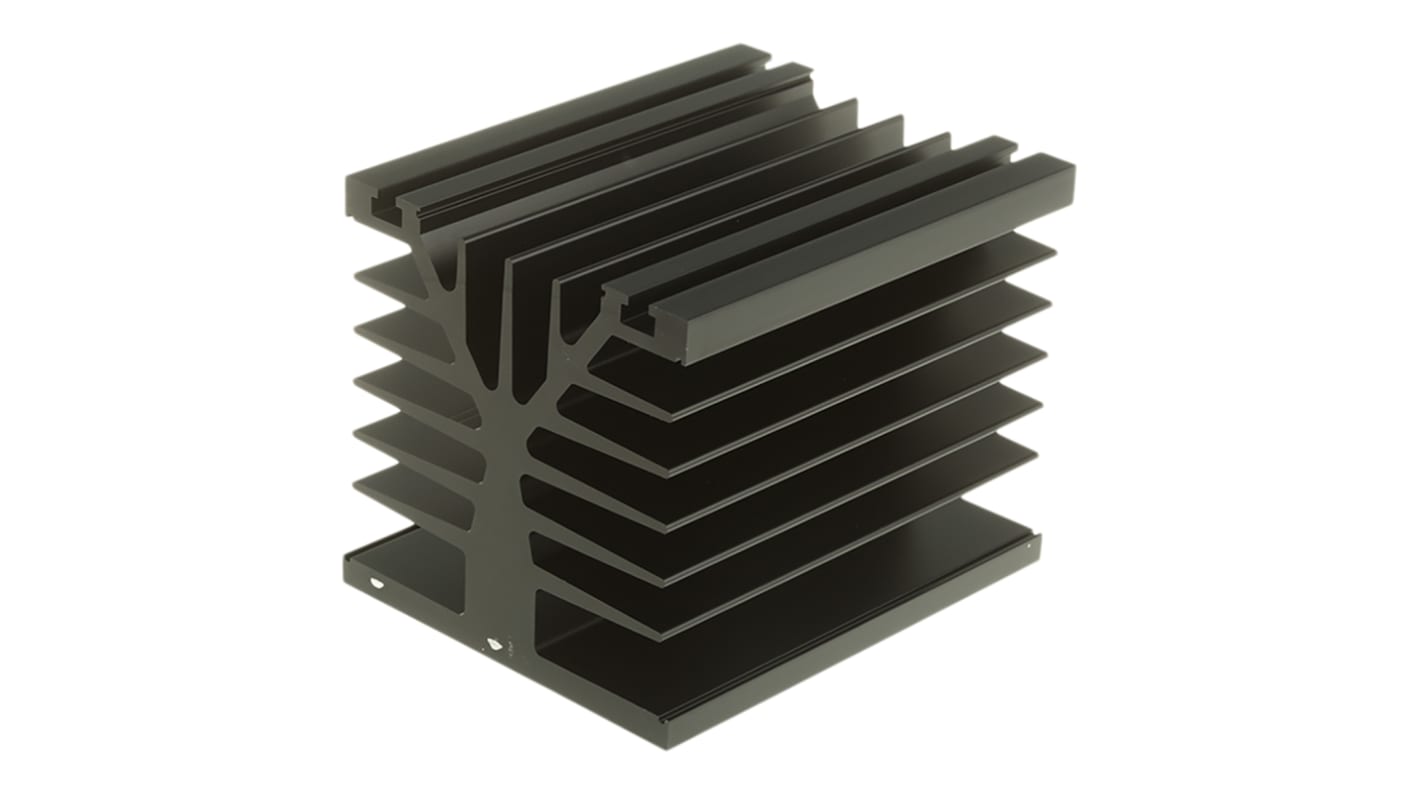 Disipador Fischer Elektronik Negro, 1K/W, dim. 100 x 80 x 78.6mm