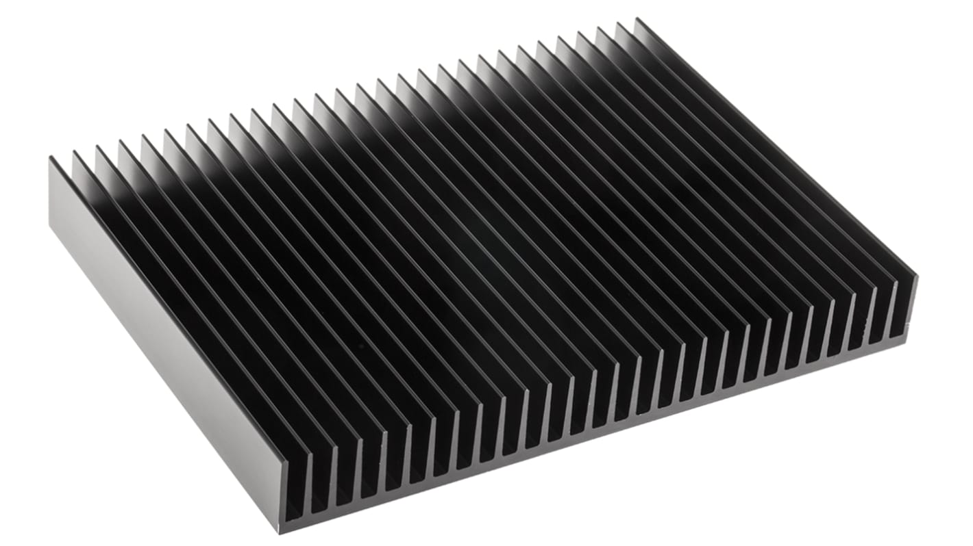 Fischer Elektronik Heatsink, Universal Rectangular Alu, 0.7K/W, 150 x 200 x 25mm