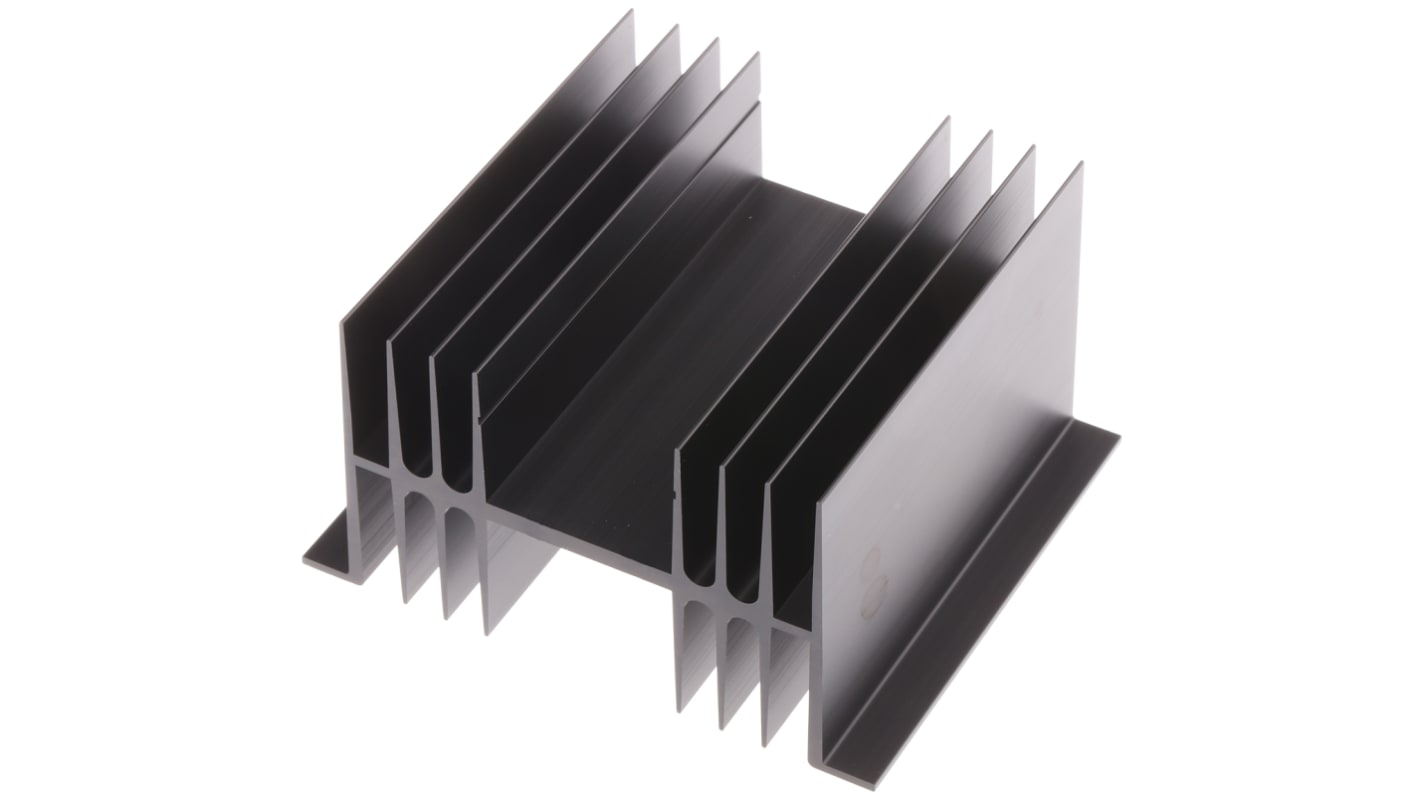 Fischer Elektronik Heatsink, 1.3K/W, 100 x 115 x 63mm, Screw