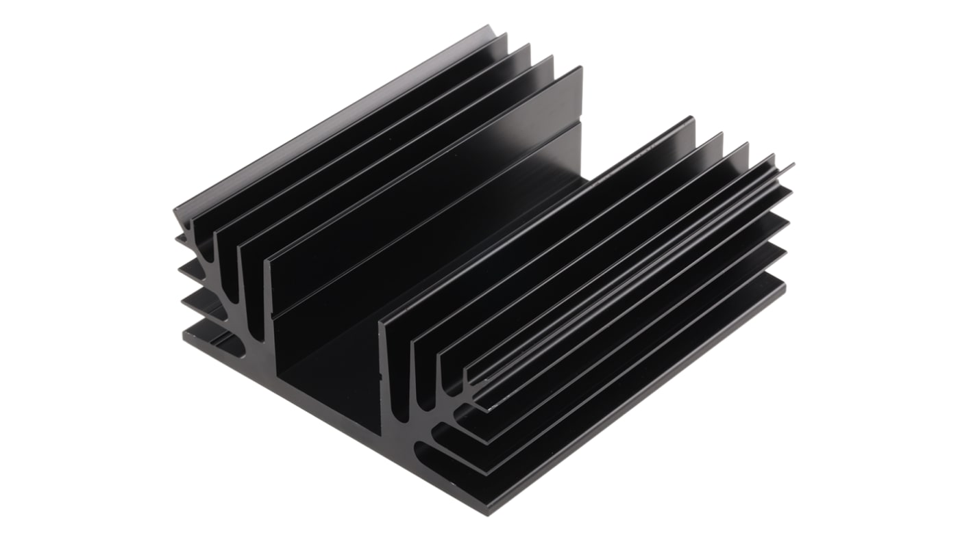 Fischer Elektronik Heatsink, 1.5K/W, 100 x 88 x 35mm