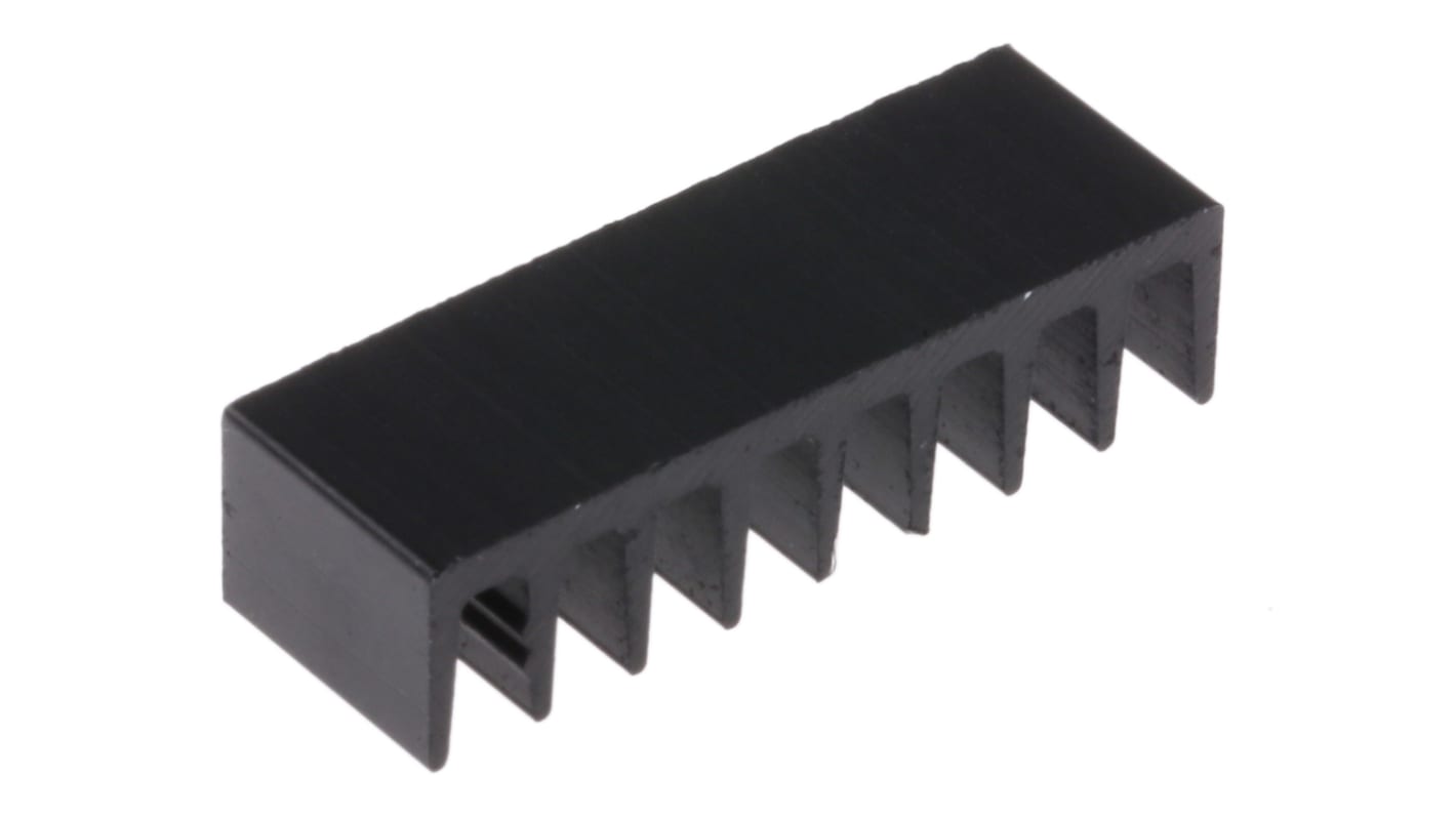 Fischer Elektronik Heatsink, Universal Rectangular Alu, 50K/W, 6.3 x 19 x 4.8mm