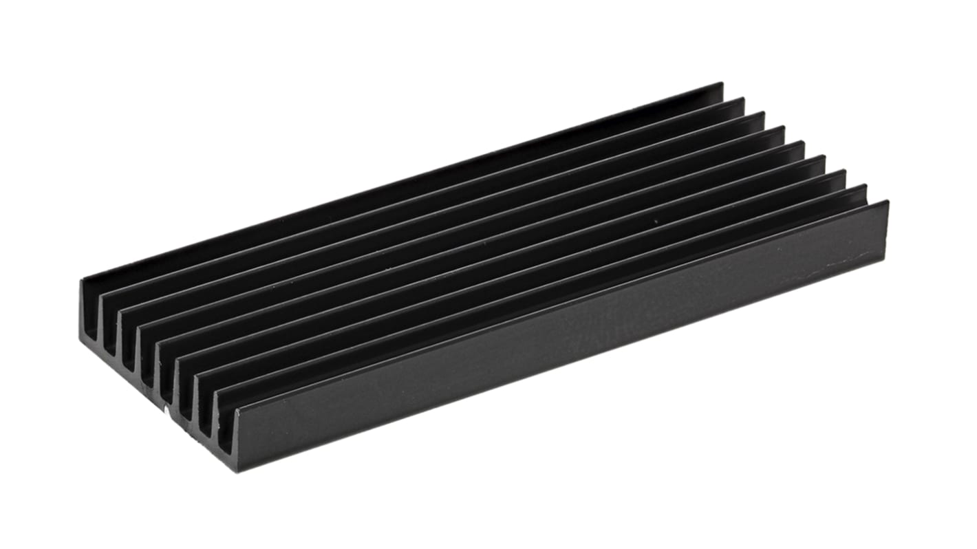 Fischer Elektronik Heatsink, Universal Rectangular Alu, 8.5K/W, 51 x 19 x 4.8mm