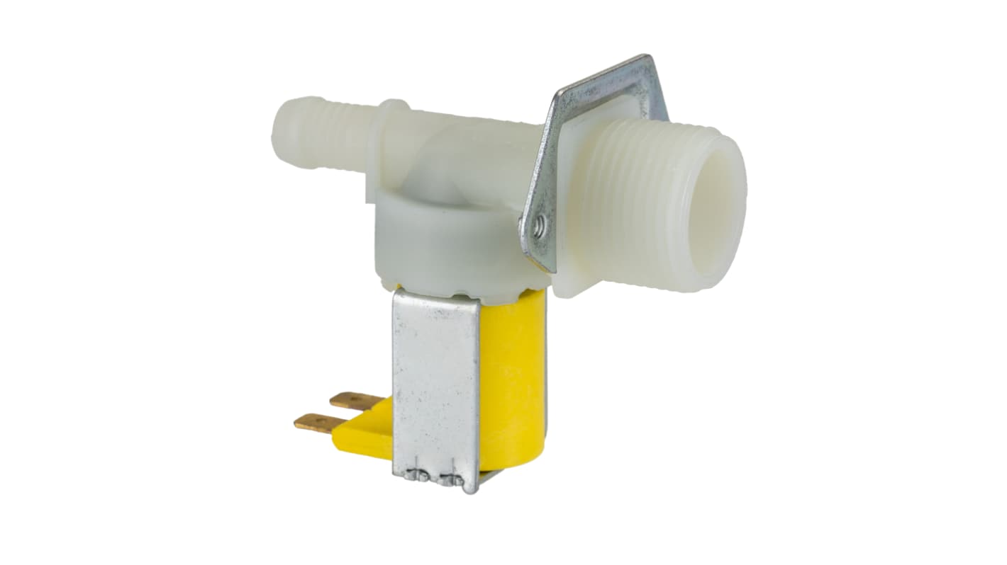 RS PRO Solenoid Valve, 2 port(s) , NC, 24 V ac/dc, 3/4in