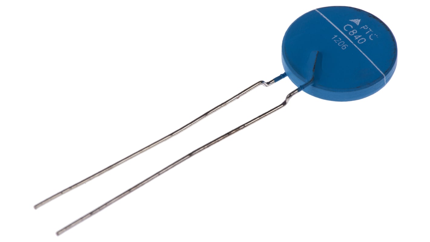 EPCOS Thermistor, 6Ω Resistance, PTC Type, 17.5 x 5 x 21mm