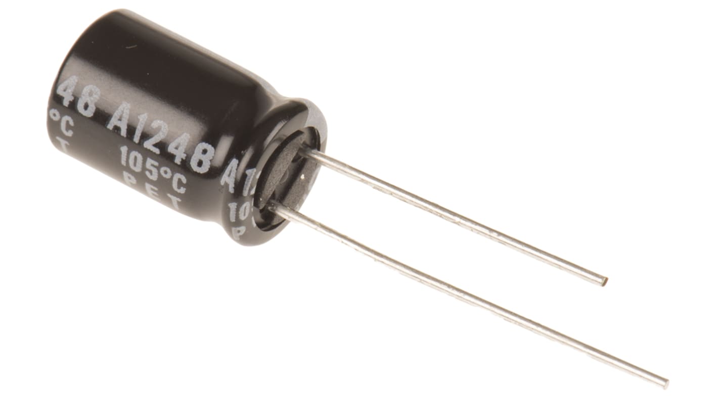 Rubycon 220μF Aluminium Electrolytic Capacitor 25V dc, Radial, Through Hole - 25YXF220M8X11.5