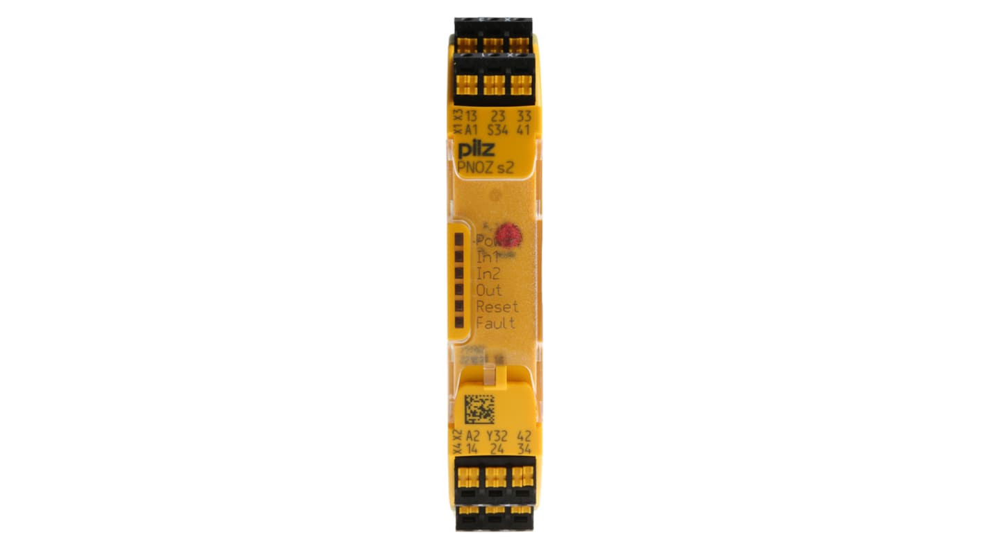 Pilz Dual-Channel Expansion Module Safety Relay, 24V dc, 3 Safety Contacts