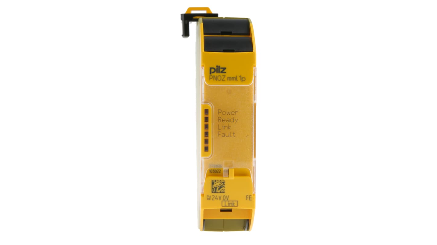 Pilz PNOZ mml1p Safety Controller, 32 Safety Inputs, 32 Safety Outputs, 24 V dc