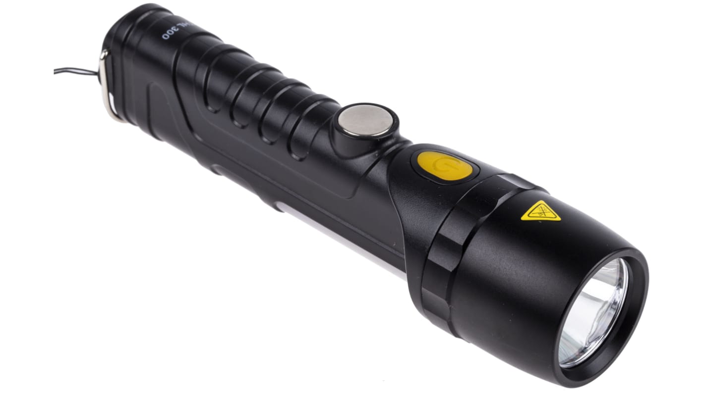 Linterna LED brennenstuhl THL 300 , 360 + 240 lm, 200 m de alcance, IP54