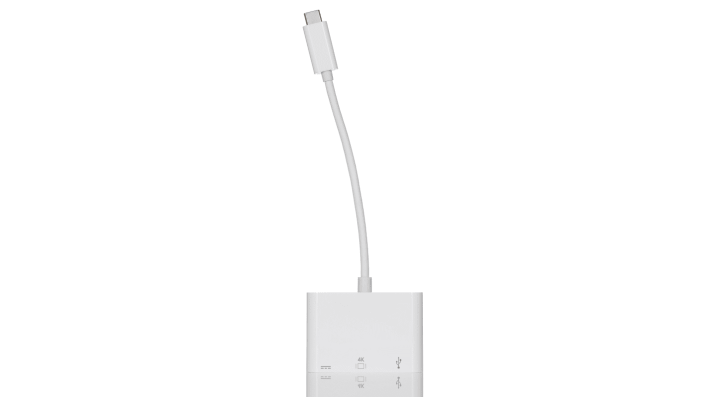 RS PRO Adapter, USB 3.1, USB C 1 Display, - HDMI