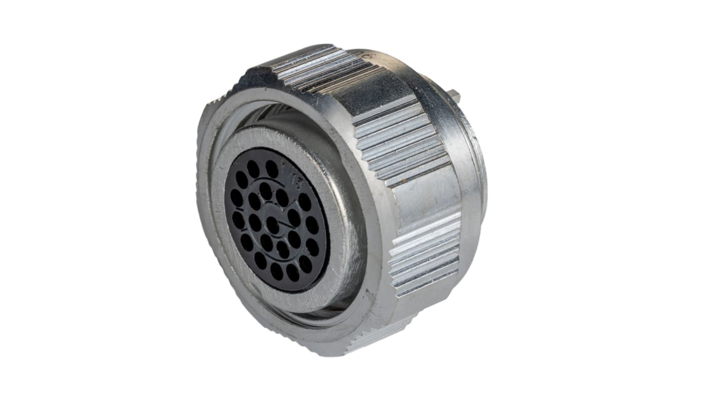 Connettore circolare Amphenol Socapex, femmina, serie SL61, Standard, 22 poli, Montaggio su cavo